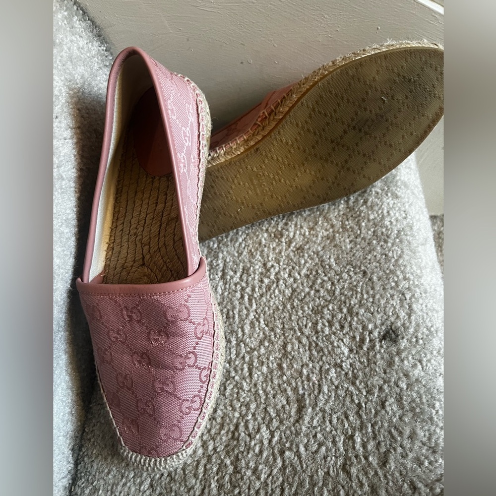 Gucci Pink Espadrilles - Picture 6 of 7